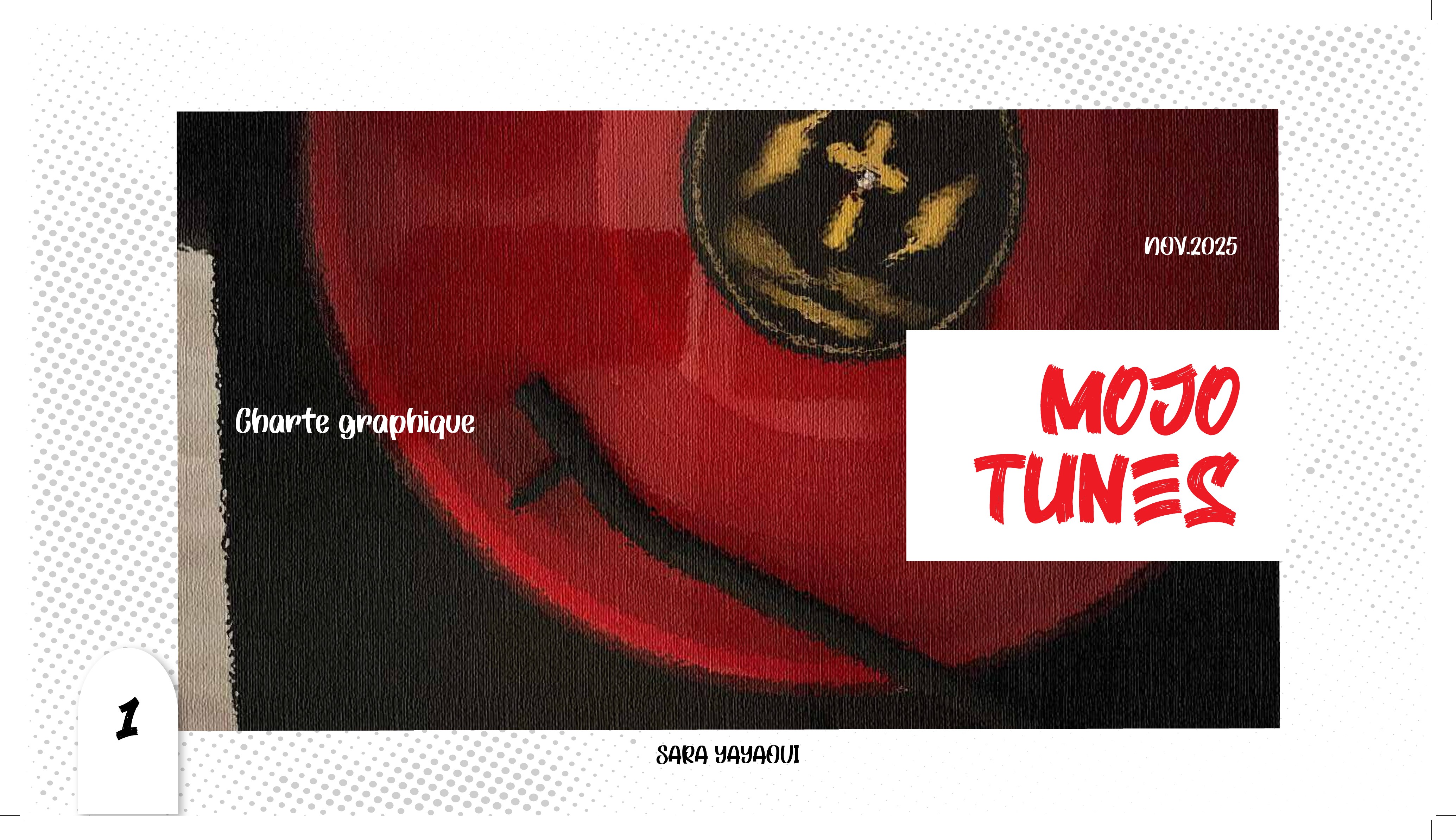 MOJO TUNES — Charte graphique, couverture